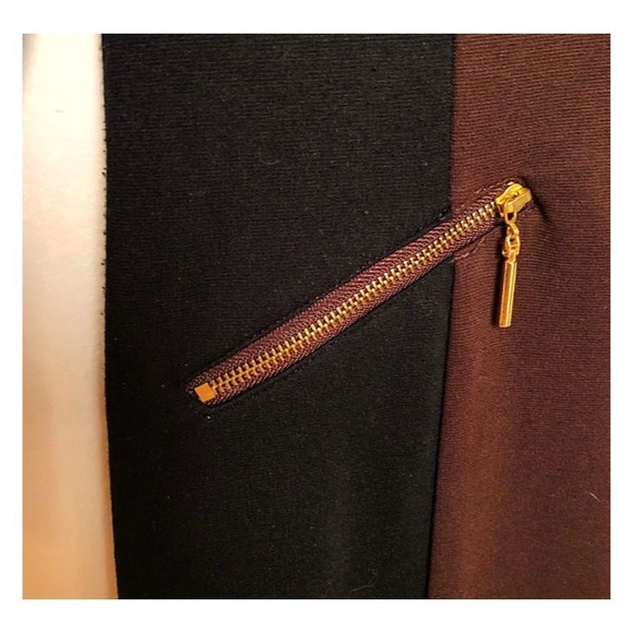 NEW Spense Dress slimming colorblock dress Size 4 - Picture 7 of 11